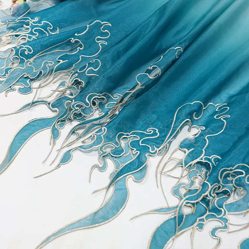 Chinese Style Embroidery Lotus – обзор и цена Sewing Fabric