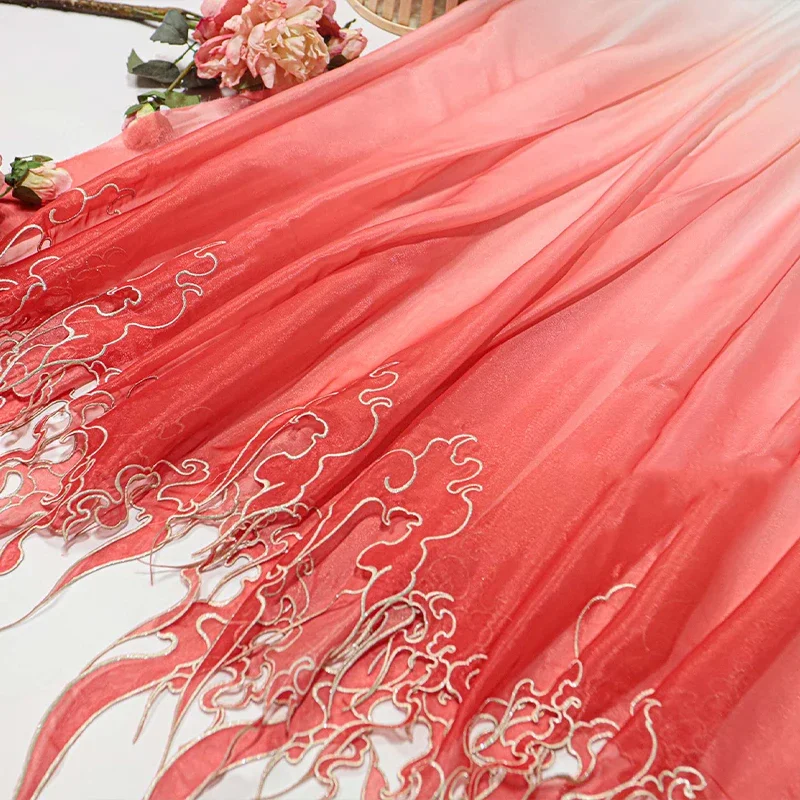 Chinese Style Embroidery Lotus – обзор и цена Sewing Fabric