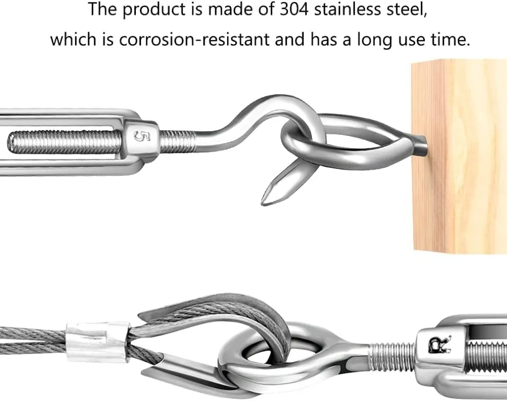 10/1pcs Stainless Steel Hook a – обзор и цена Hook Eye Fastener