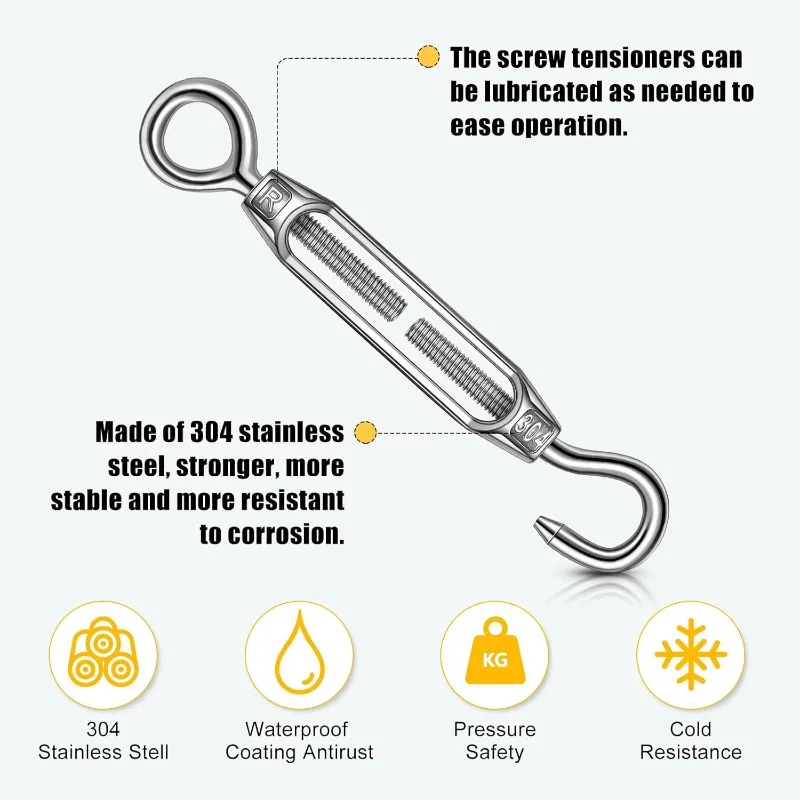 10/1pcs Stainless Steel Hook a – обзор и цена Hook Eye Fastener