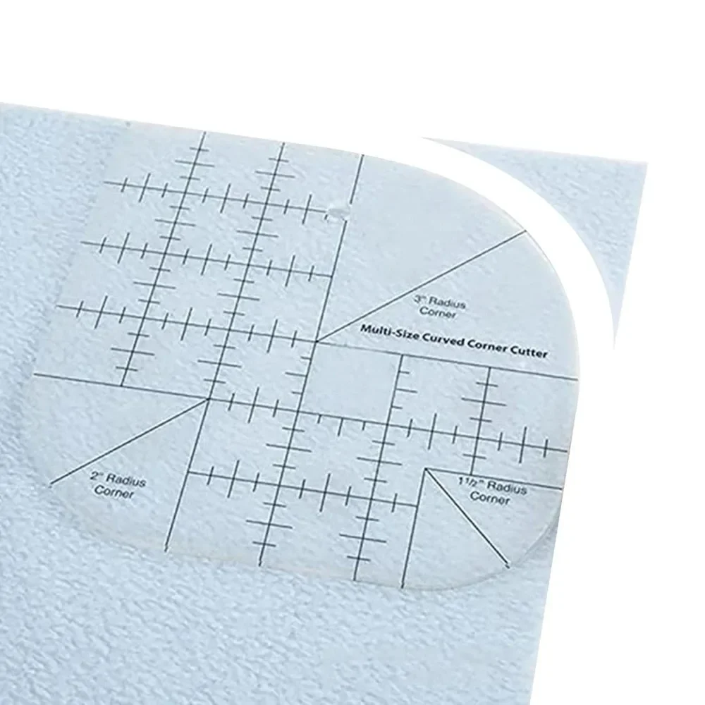 Sewing Quilt Ruler Curved Corn – обзор и цена Quilting Ruler Square