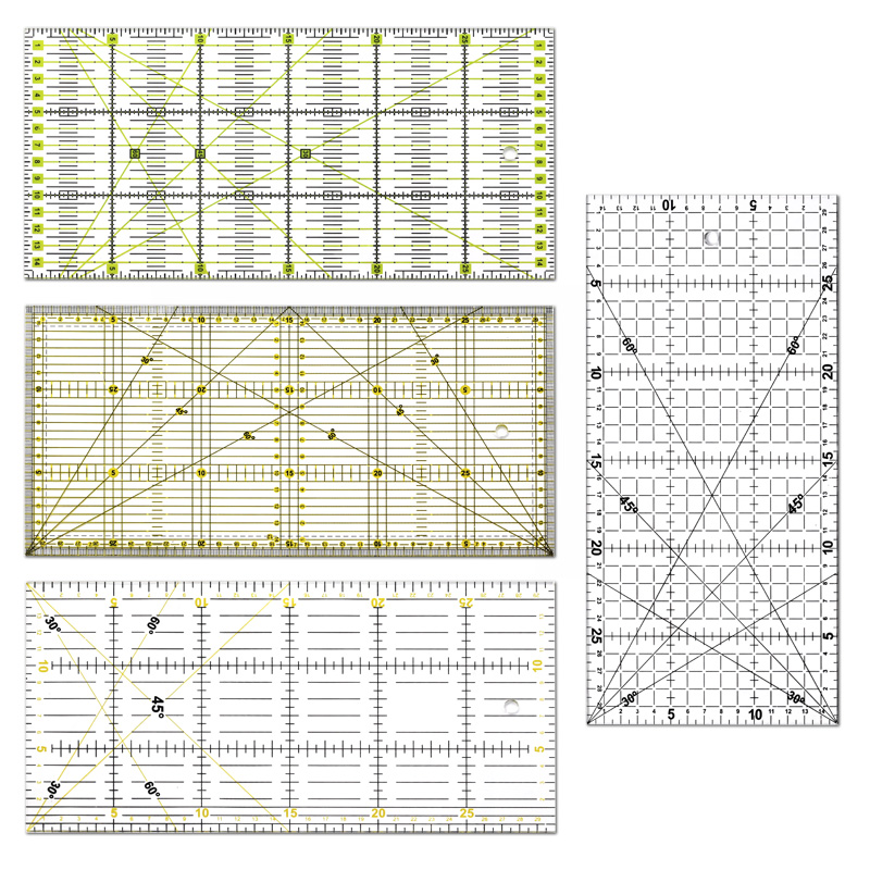 30 * 15 Cm Patchwork Ruler Qui – обзор и цена Quilting Ruler Square