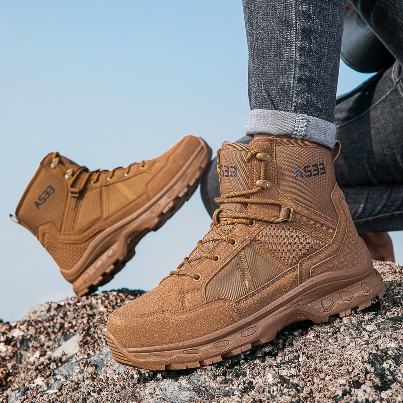 Men's Military Tactical Boots  – обзор и цена Sewing Zipper