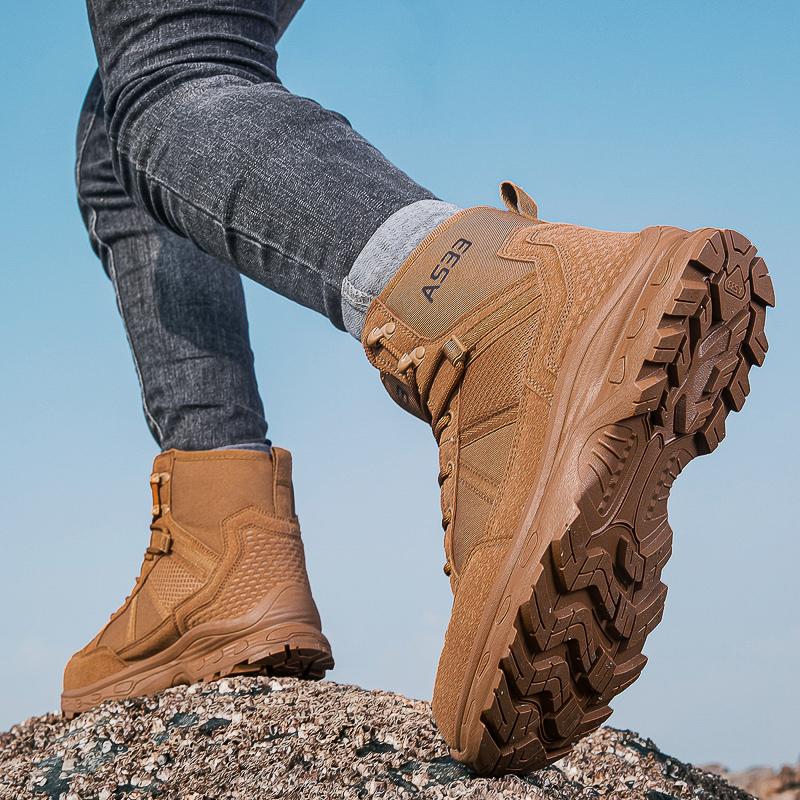 Men's Military Tactical Boots  – обзор и цена Sewing Zipper