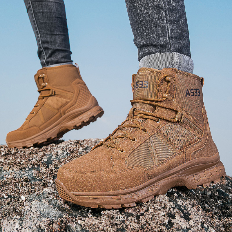 Men's Military Tactical Boots  – обзор и цена Sewing Zipper