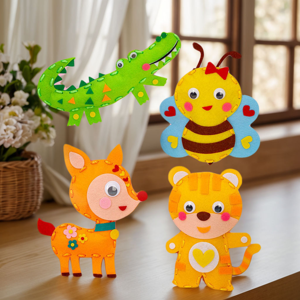 Cartoon Animal Sewing Craft Ki – обзор и цена Textile Sewing Kit