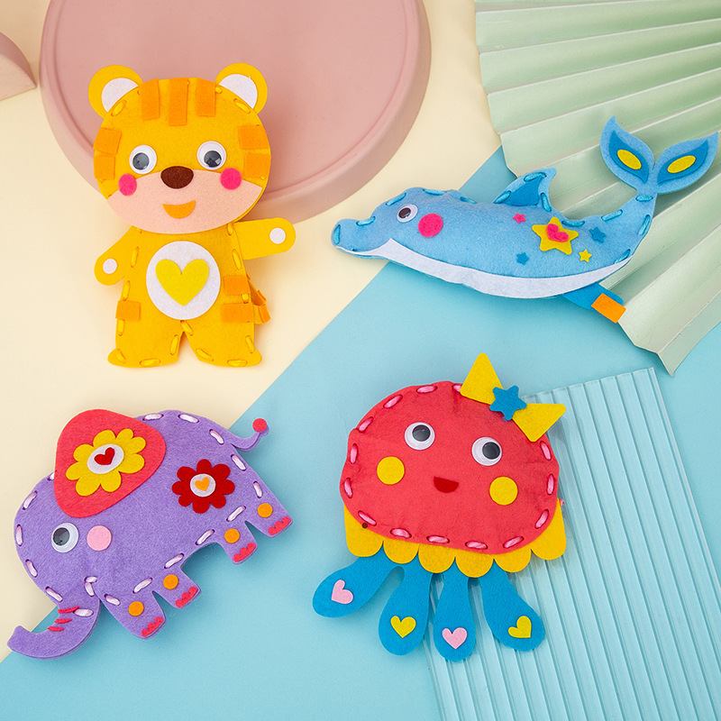 Cartoon Animal Sewing Craft Ki – обзор и цена Textile Sewing Kit