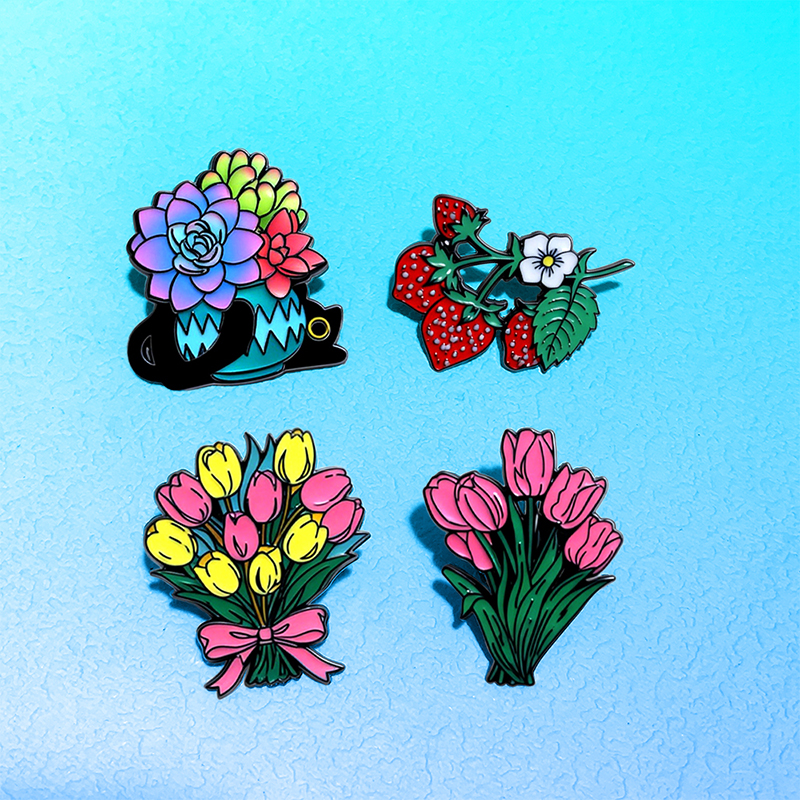 AniPins Bouquet Flowers Strawb – обзор и цена Sewing Labels