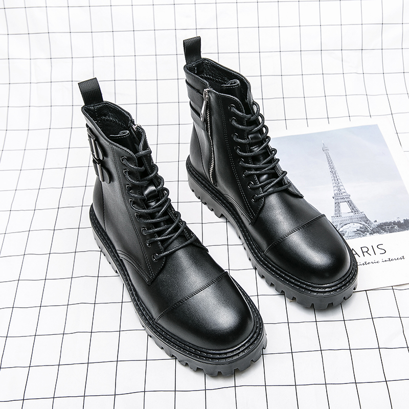Brand Men's Naked Boots Fashio – обзор и цена Sewing Zipper