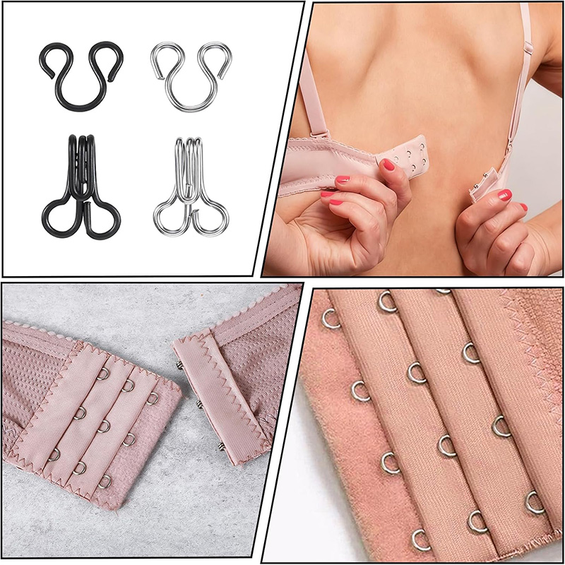 100 Pcs Sewing Hooks and Eyes  – обзор и цена Hook Eye Fastener