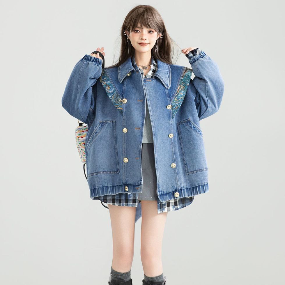 Vintage Denim Jacket Outwear W – обзор и цена Sewing Jackets
