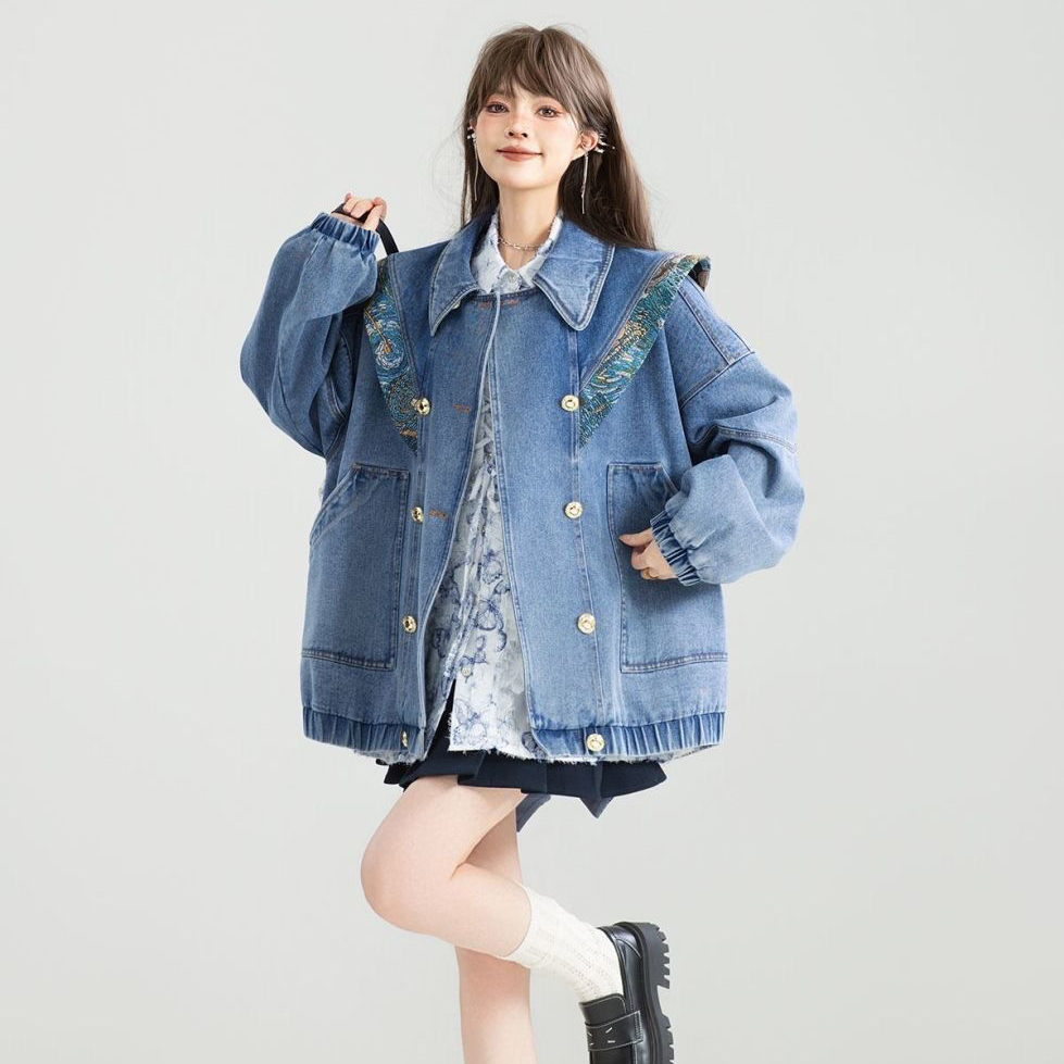 Vintage Denim Jacket Outwear W – обзор и цена Sewing Jackets