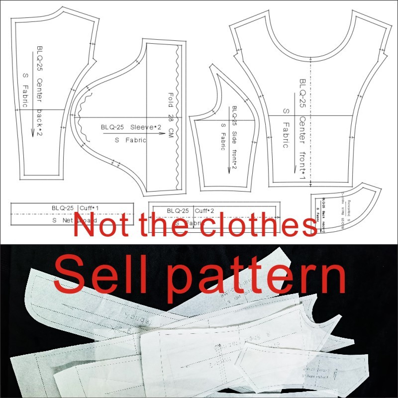 Design Paper Pattern Men's Rou – обзор и цена Textile Sewing Patterns