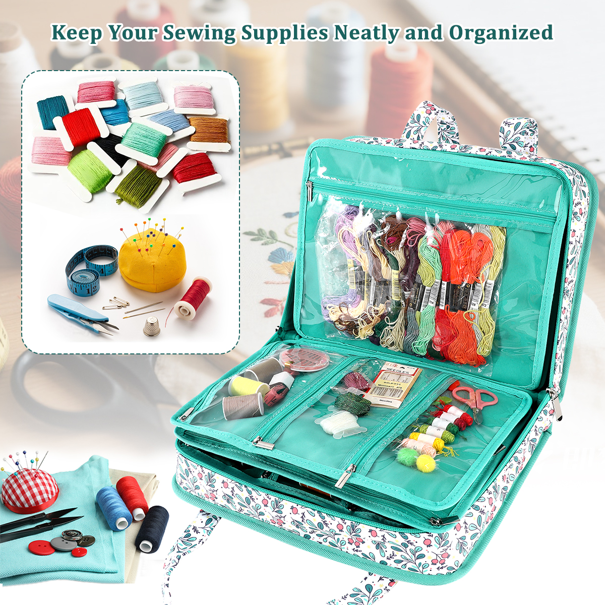 Embroidery Tools Kit Storage B – обзор и цена Textile Sewing Kit