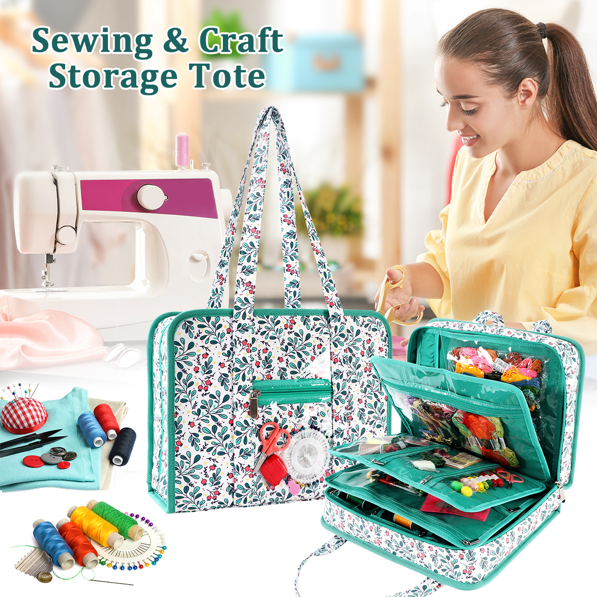 Embroidery Tools Kit Storage B – обзор и цена Textile Sewing Kit