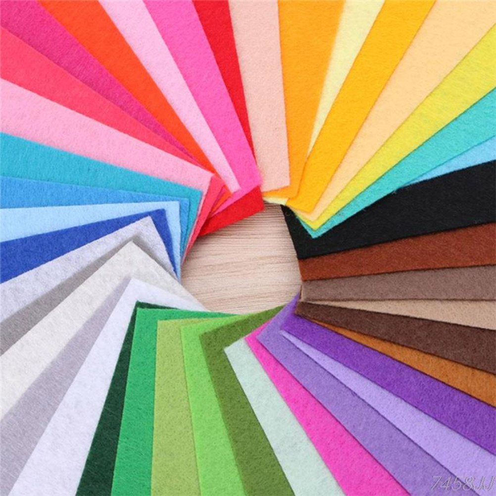 40Pcs Colorful Nonwoven Fabric – обзор и цена Is Sewing Textile Art