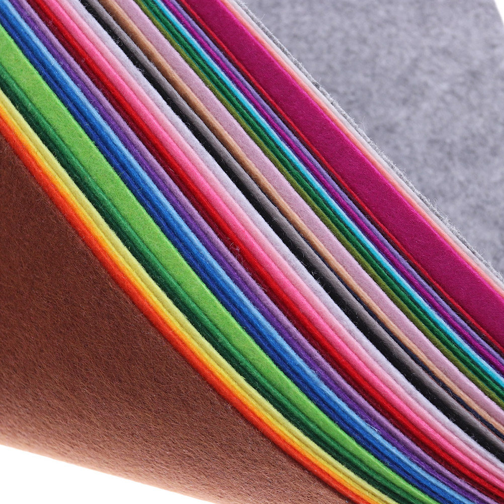 40Pcs Colorful Nonwoven Fabric – обзор и цена Is Sewing Textile Art