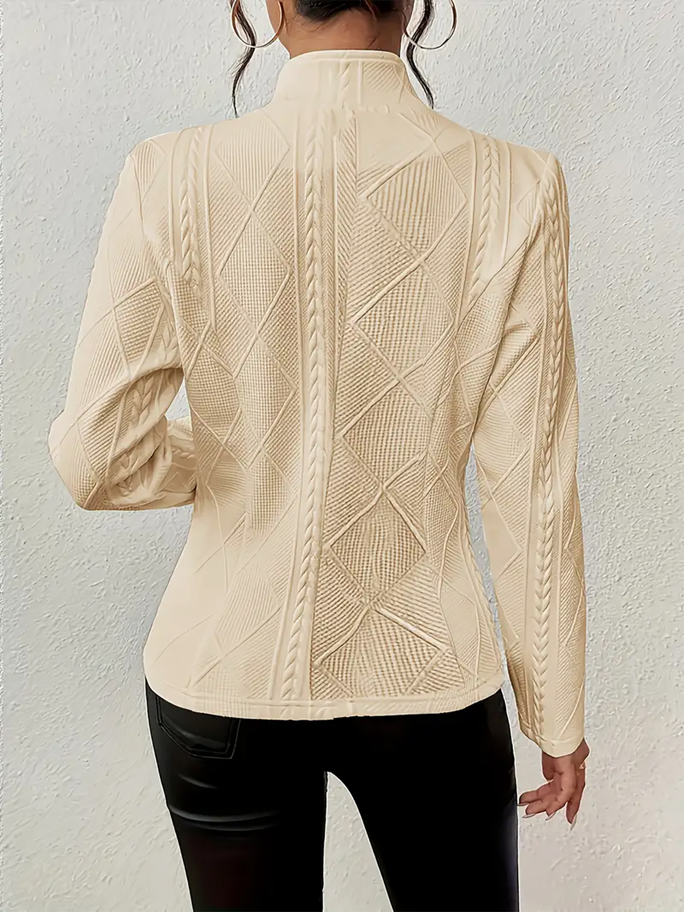 plus size women's autumn and w – обзор и цена Sewing Jackets