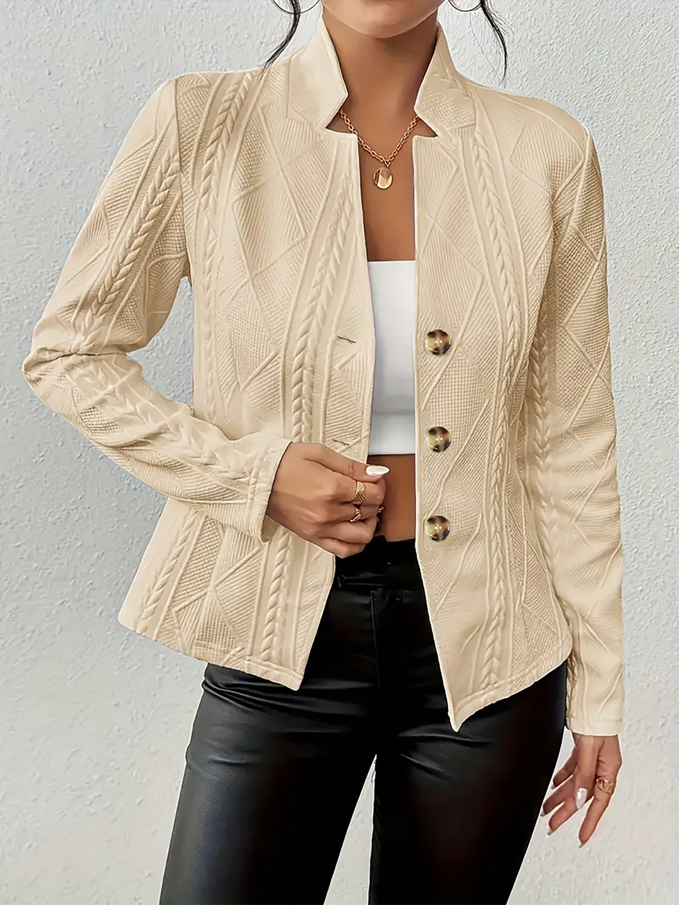 plus size women's autumn and w – обзор и цена Sewing Jackets