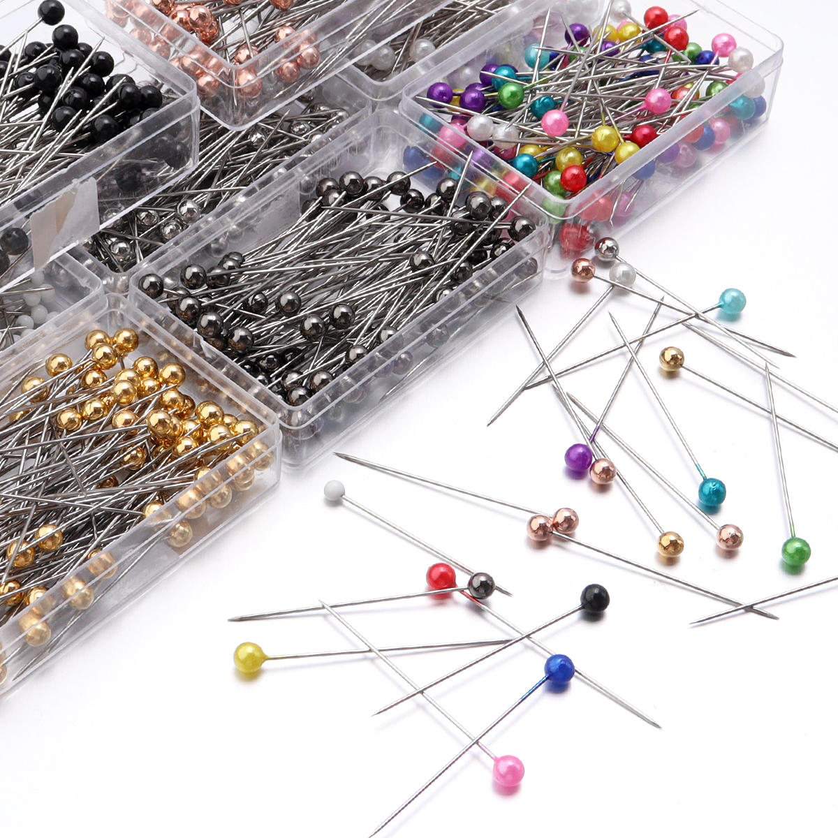 100Pcs Color Ball Head Pins St – обзор и цена Sewing Art