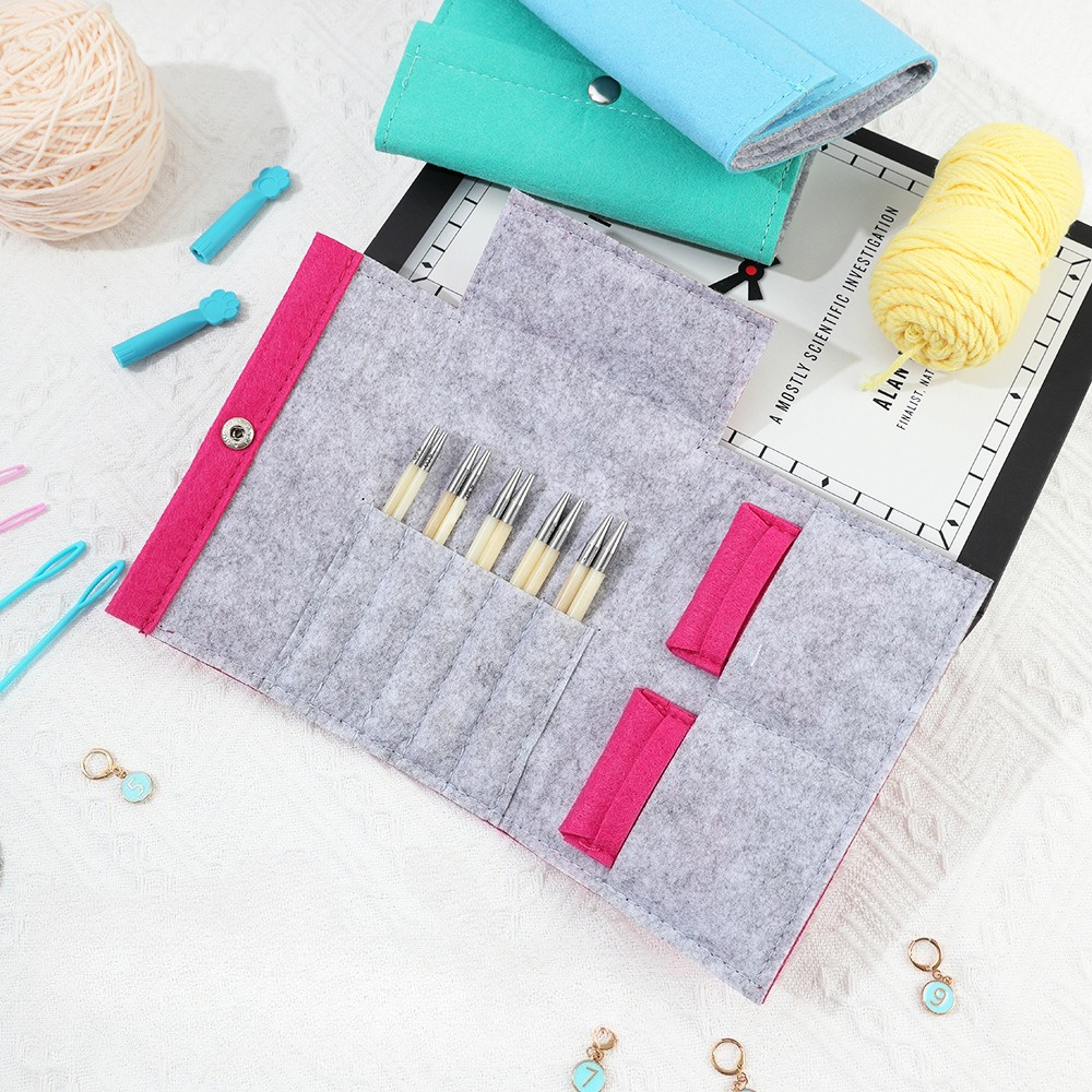 Circular Crochet Hooks Storage – обзор и цена Textile Sewing Kit