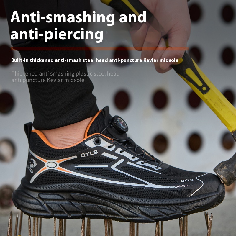 Mens Work Safety Boots Steel T – обзор и цена Sewing Nylon