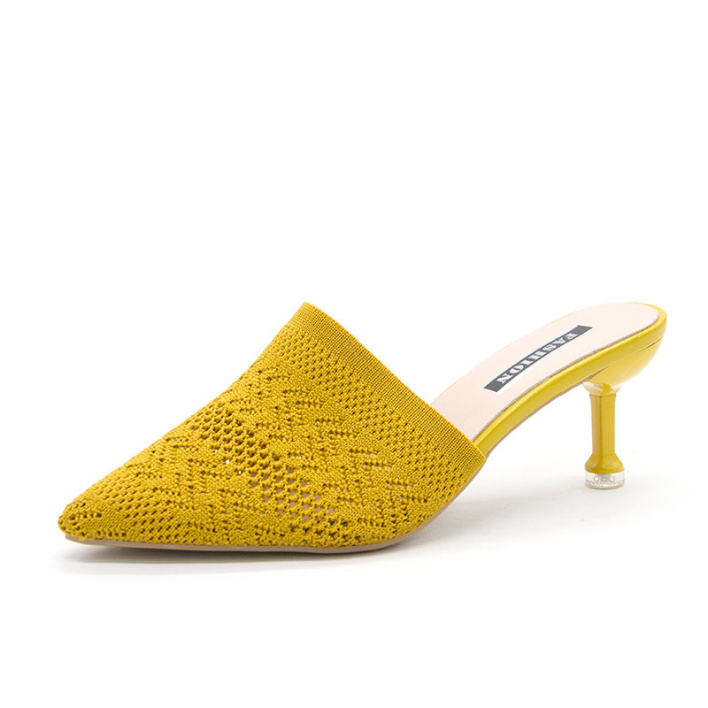 Summer Women Slippers Yellow B – обзор и цена Sewing Knit
