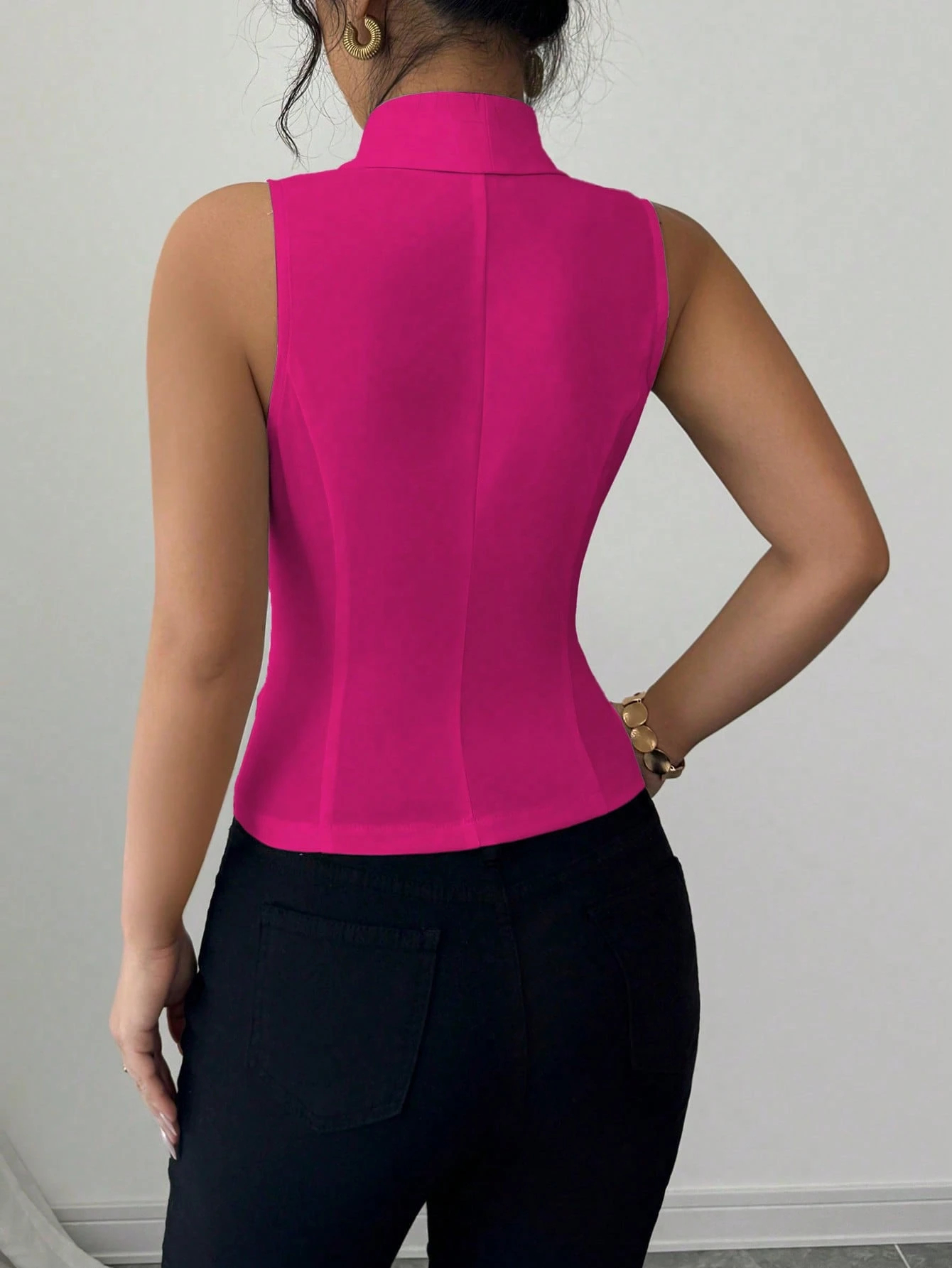 Women Blazer Vest Sleeveless D – обзор и цена Sewing Vest