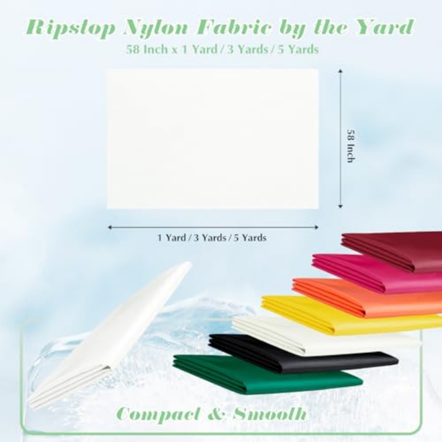 Ripstop Nylon Fabric by The Ya – обзор и цена Sewing Fabric