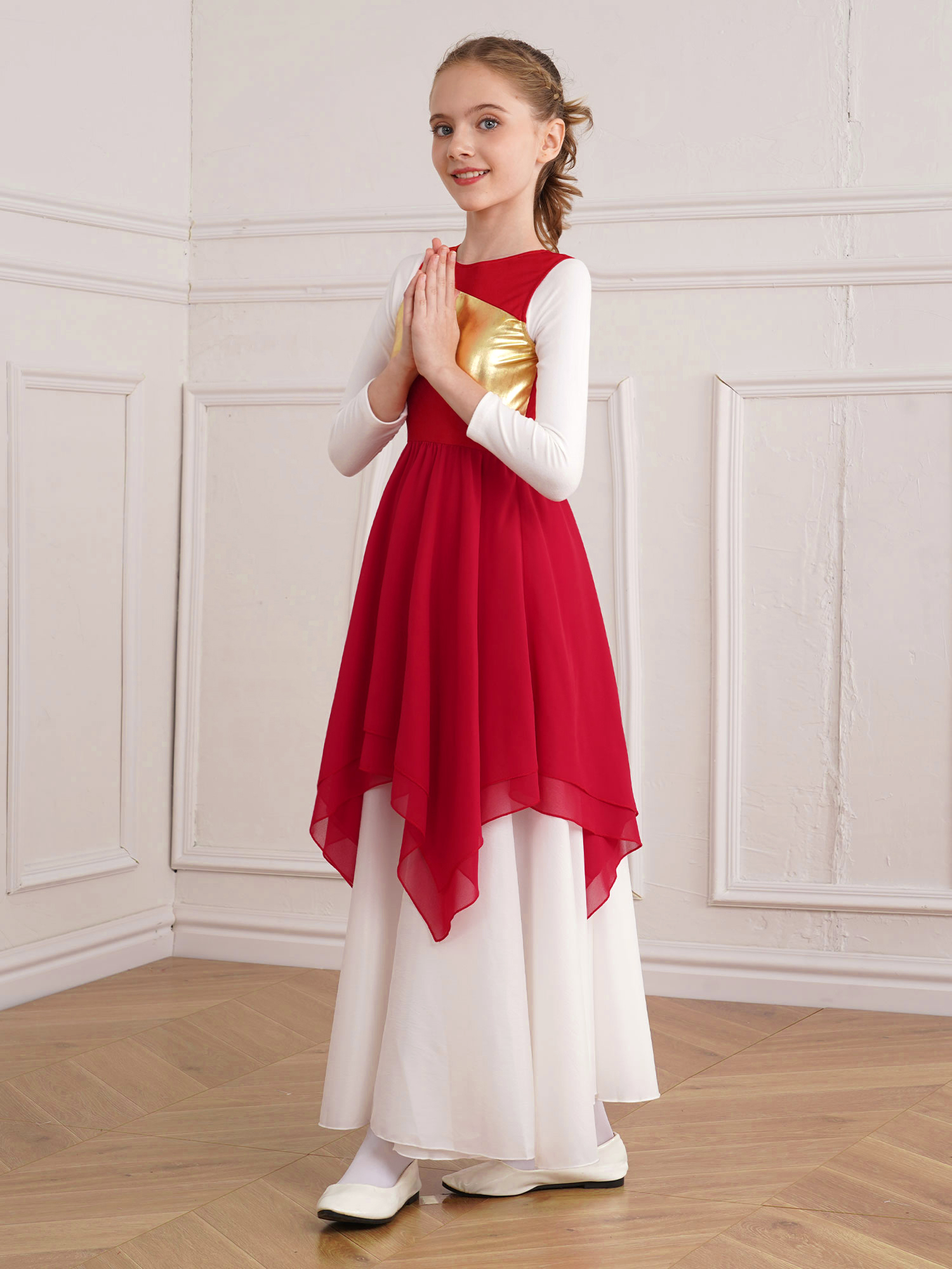 Girls Wordhip Liturgical Costu – обзор и цена Sewing Vest