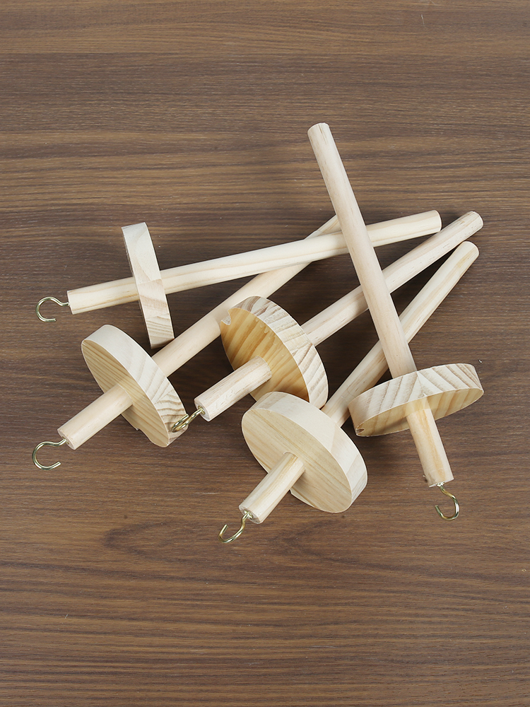 Wooden Spinning Mallet DIY Yar – обзор и цена Textile For Sewing