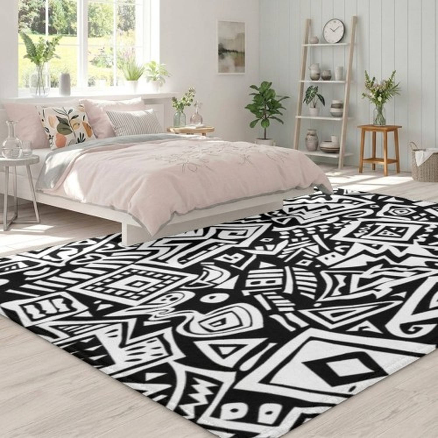 Vintage Wave Pattern Rug: Mid- – обзор и цена Century Textile & Sewing Supply Avenue C North Saskatoon Sk