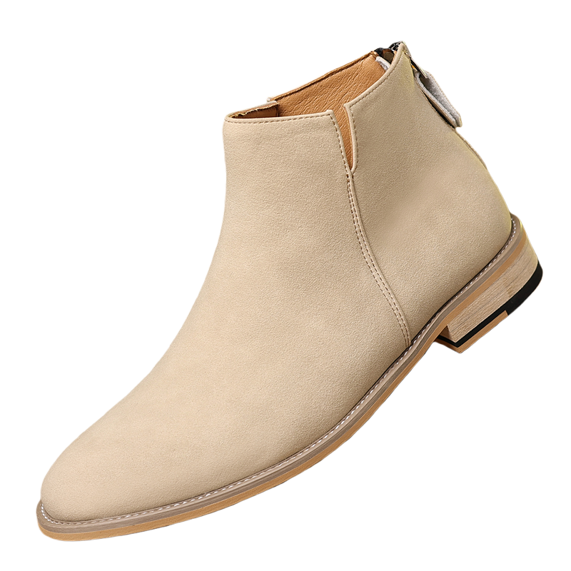 Spring Autumn High-Top Leather – обзор и цена Sewing Zipper