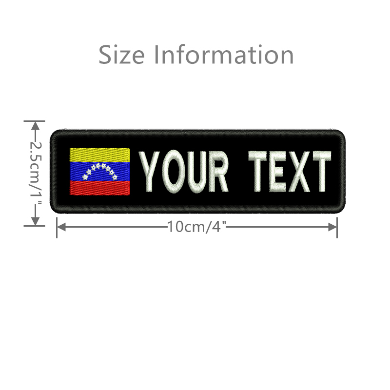 Venezuela Flag Custom Name Pat – обзор и цена Sewing Labels