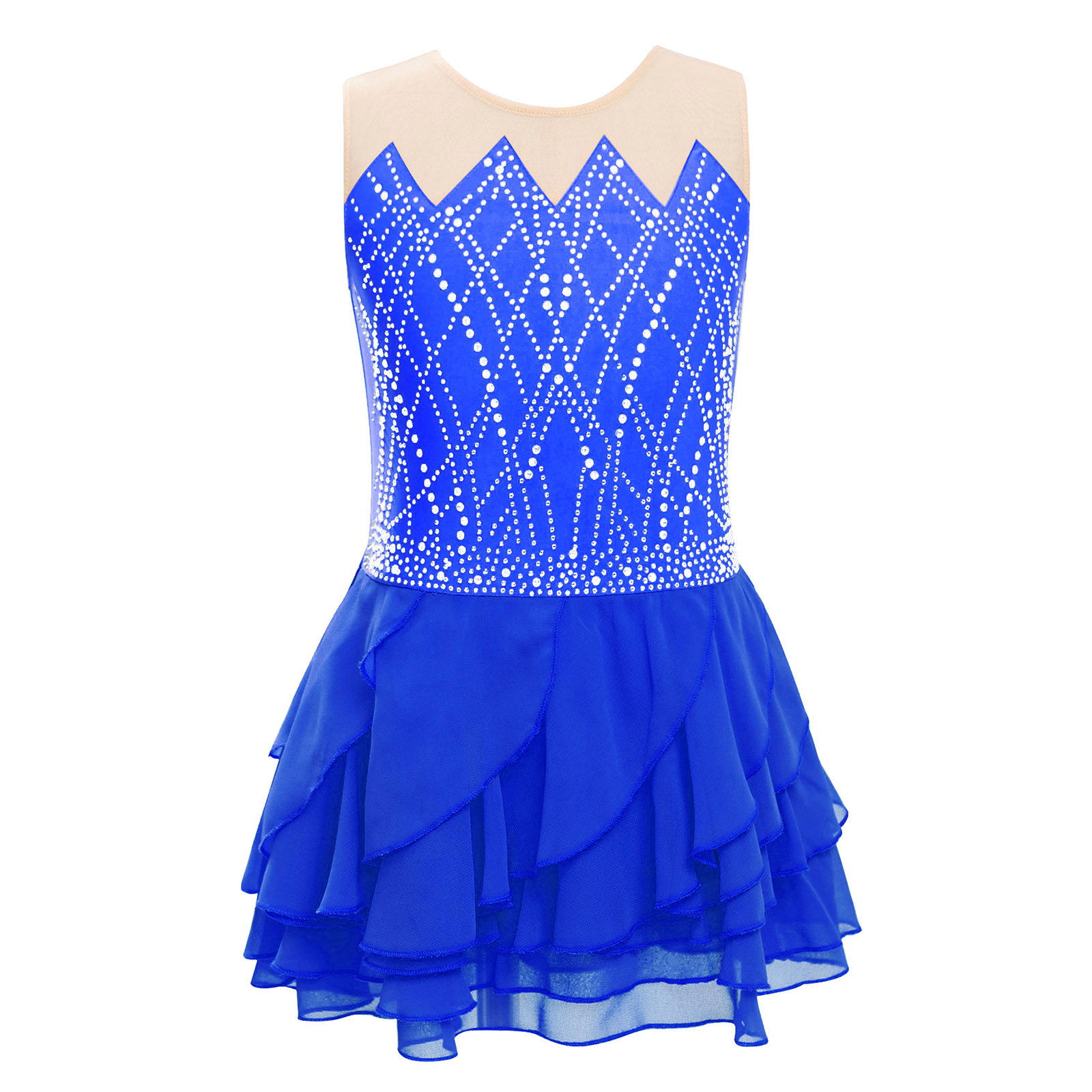 Girls Mesh Figure Skating Dres – обзор и цена Sewing Vest
