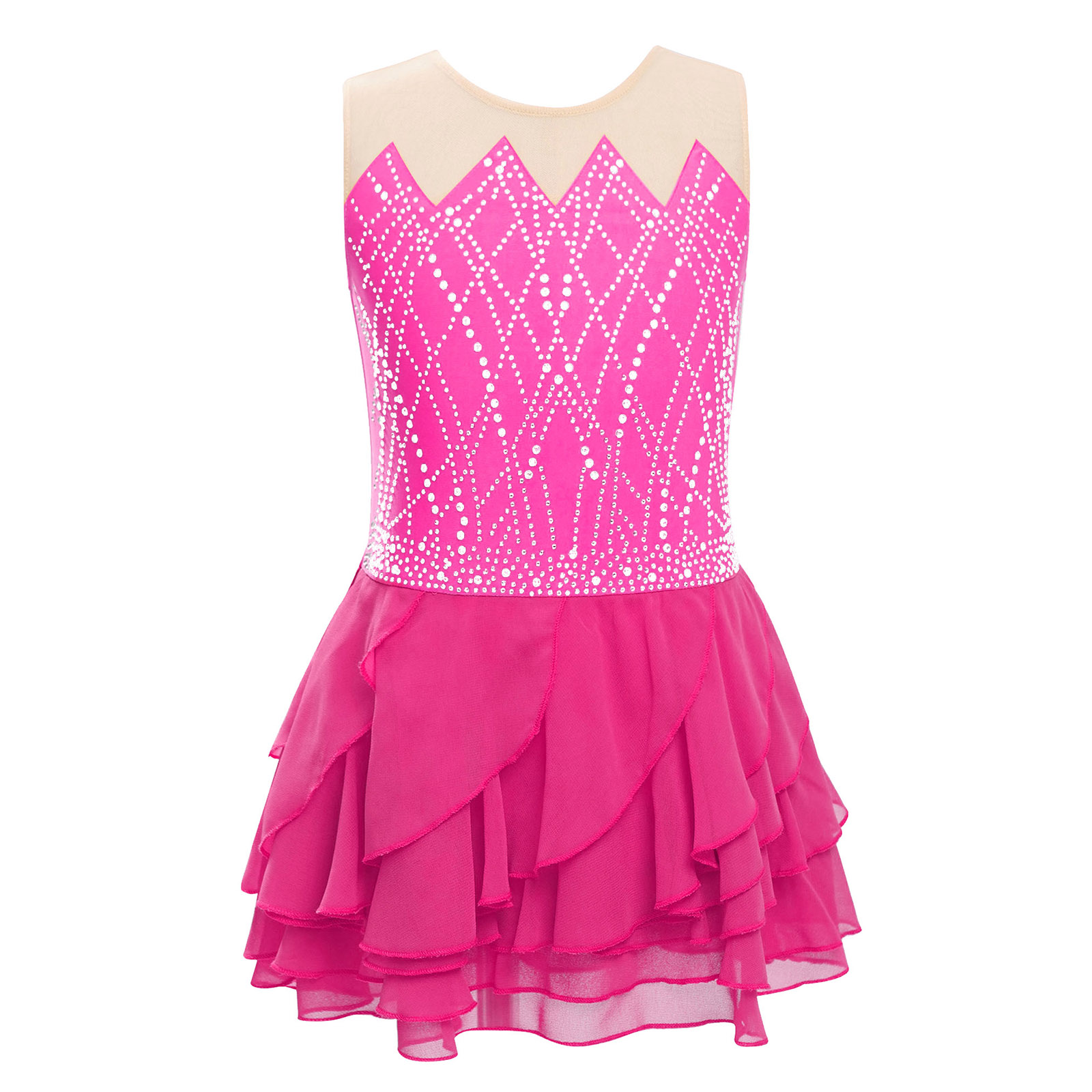 Girls Mesh Figure Skating Dres – обзор и цена Sewing Vest