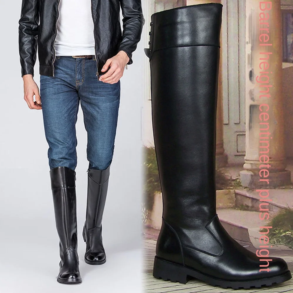 Fashion Men's Genuine Leather  – обзор и цена Sewing Zipper