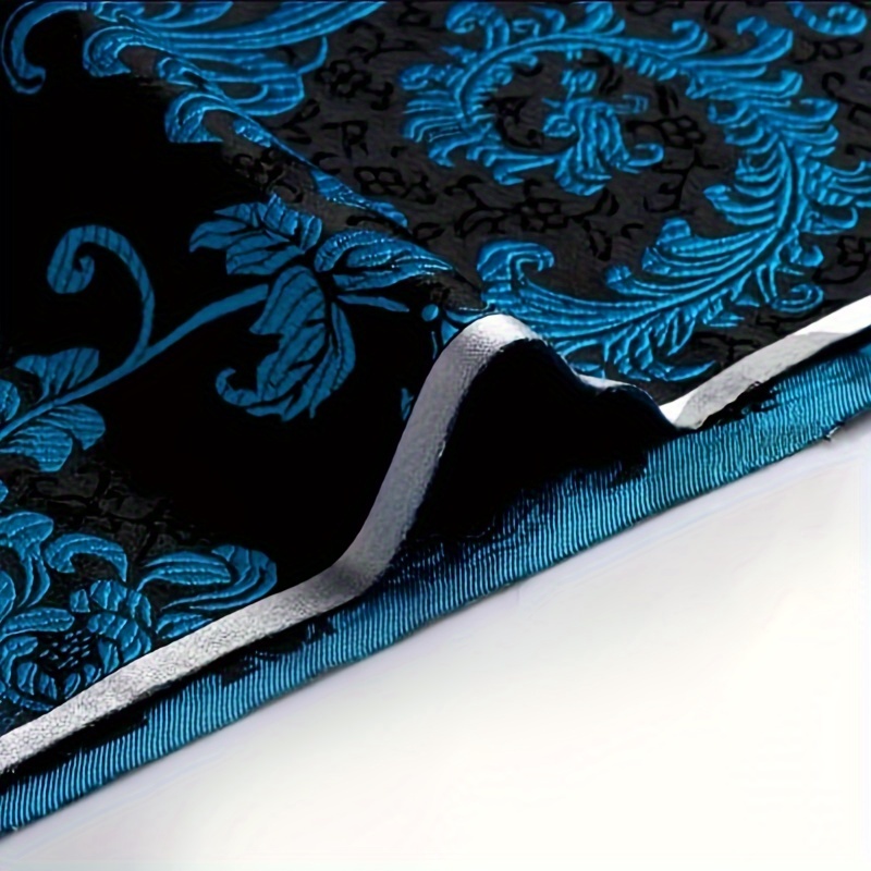 3D Blue Phoenix Tail Brocade F – обзор и цена Sewing Fabric