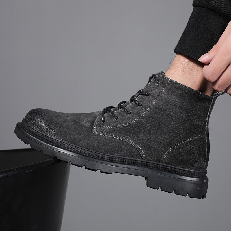 Men's boots autumn and winter  – обзор и цена Sewing Nylon