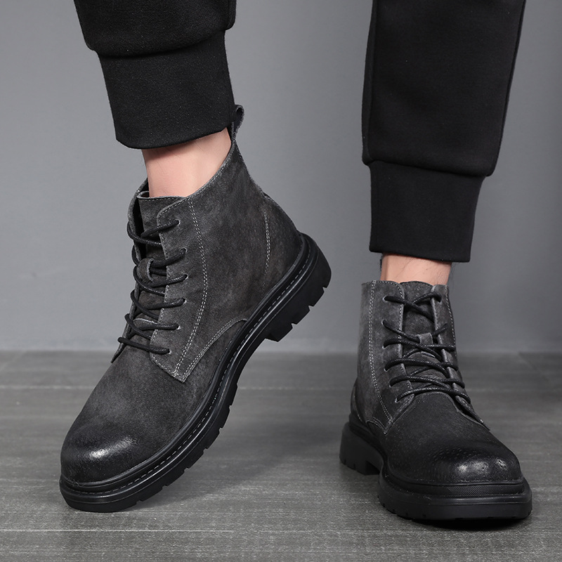 Men's boots autumn and winter  – обзор и цена Sewing Nylon