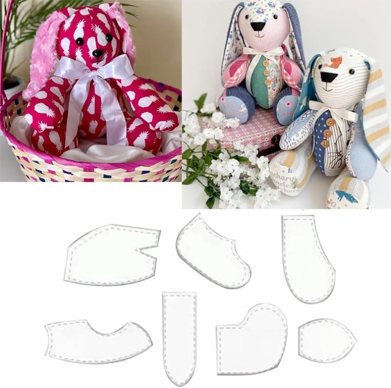 7Pcs Memory Rabbit Acrylic Qui – обзор и цена Quilting Ruler Square