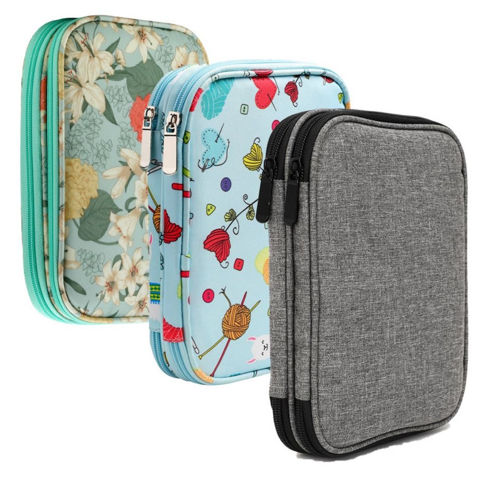 Knitting Needle Case, Portable – обзор и цена Textile Sewing Kit
