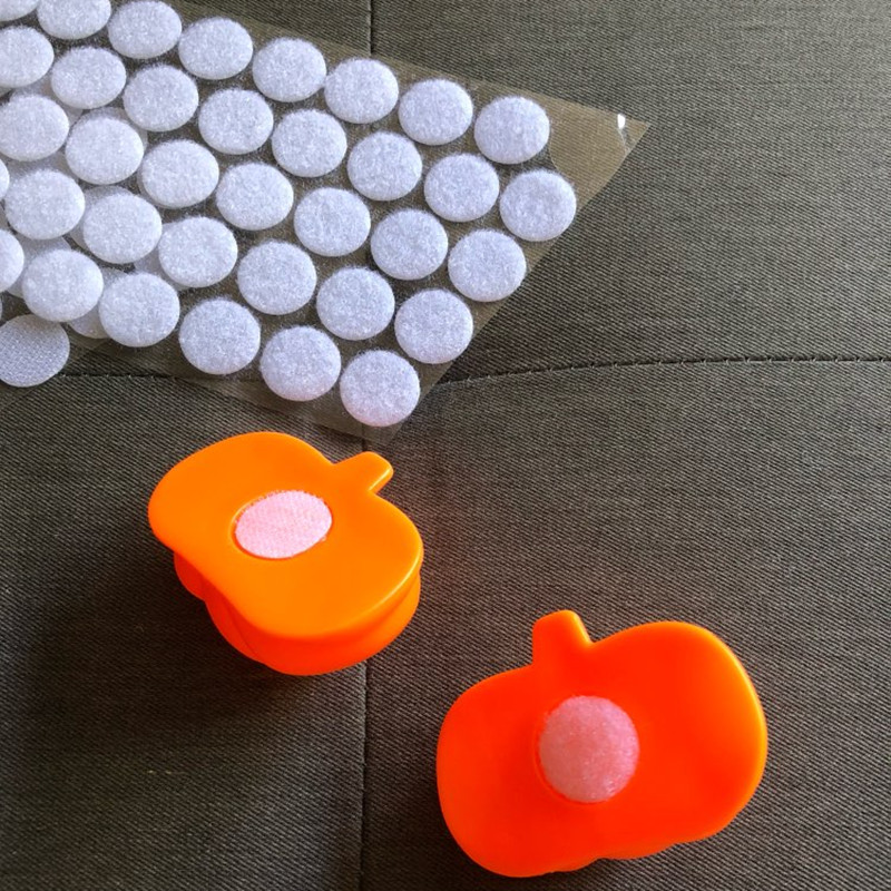 1000pair 10/15/20mm White Dot  – обзор и цена Velcro Sew On