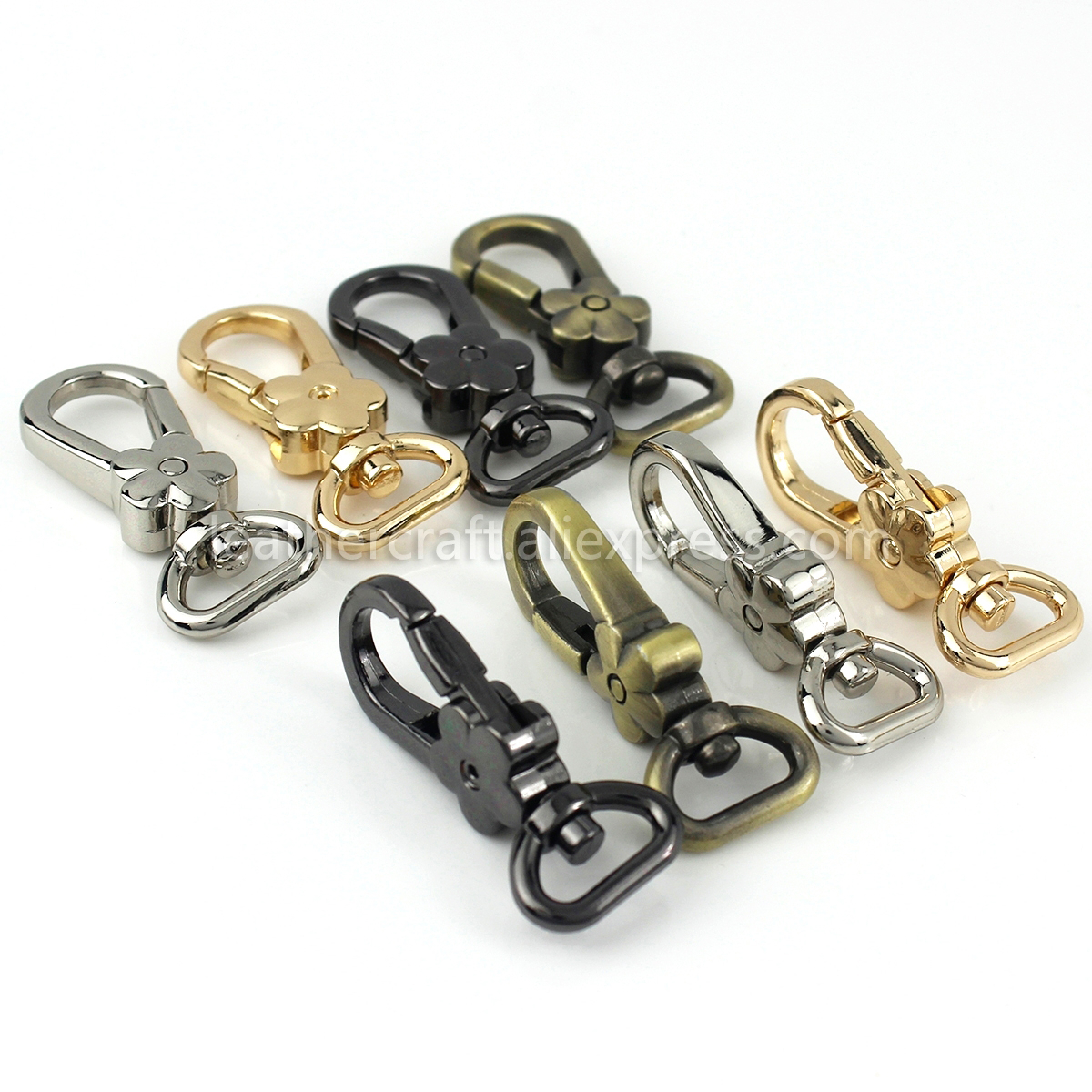 1x Metal Flower Shape Swivel E – обзор и цена Hook Eye Fastener