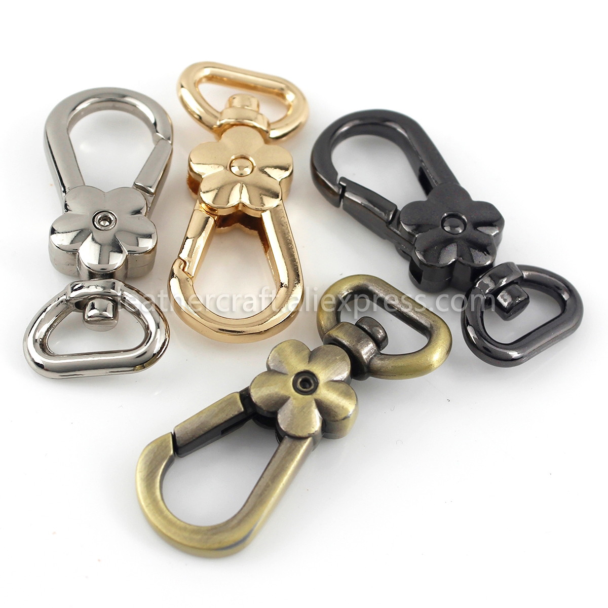 1x Metal Flower Shape Swivel E – обзор и цена Hook Eye Fastener