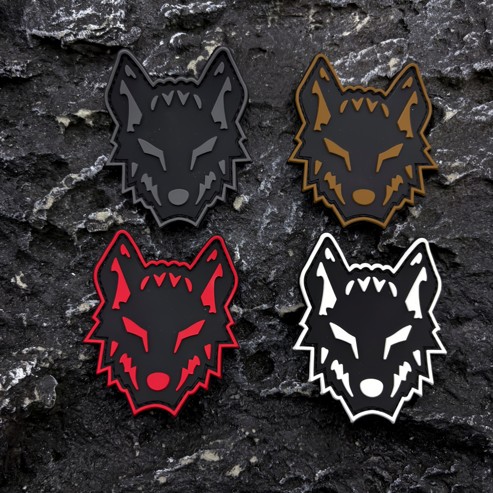A Wolf Pvc Patch Badge, with a – обзор и цена Velcro Sew On