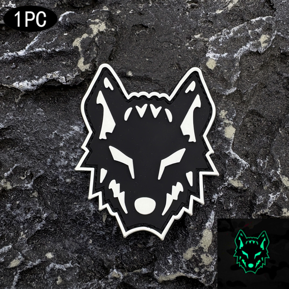 A Wolf Pvc Patch Badge, with a – обзор и цена Velcro Sew On