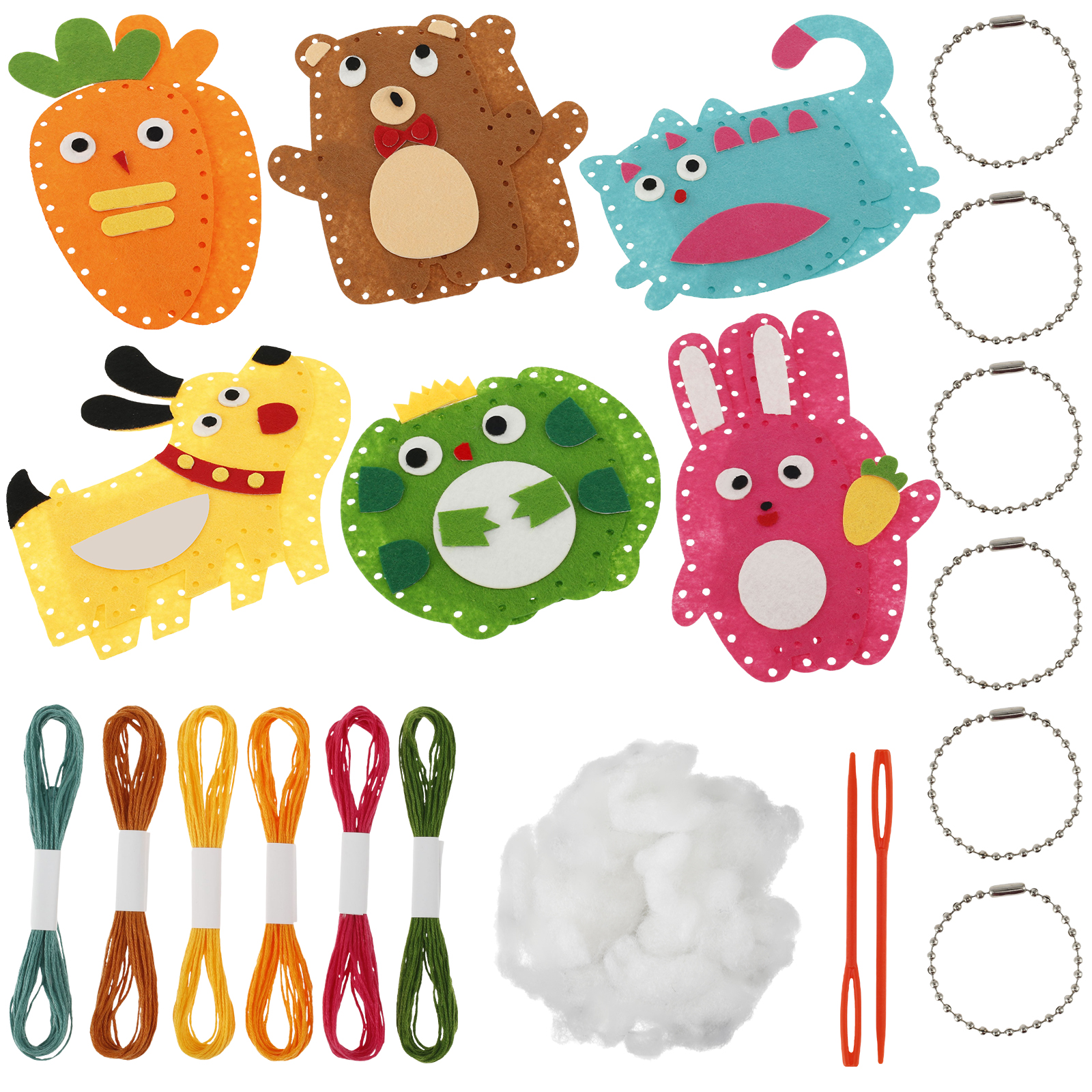 Sewing Kit Cute Animal Sewing  – обзор и цена Textile Sewing Kit