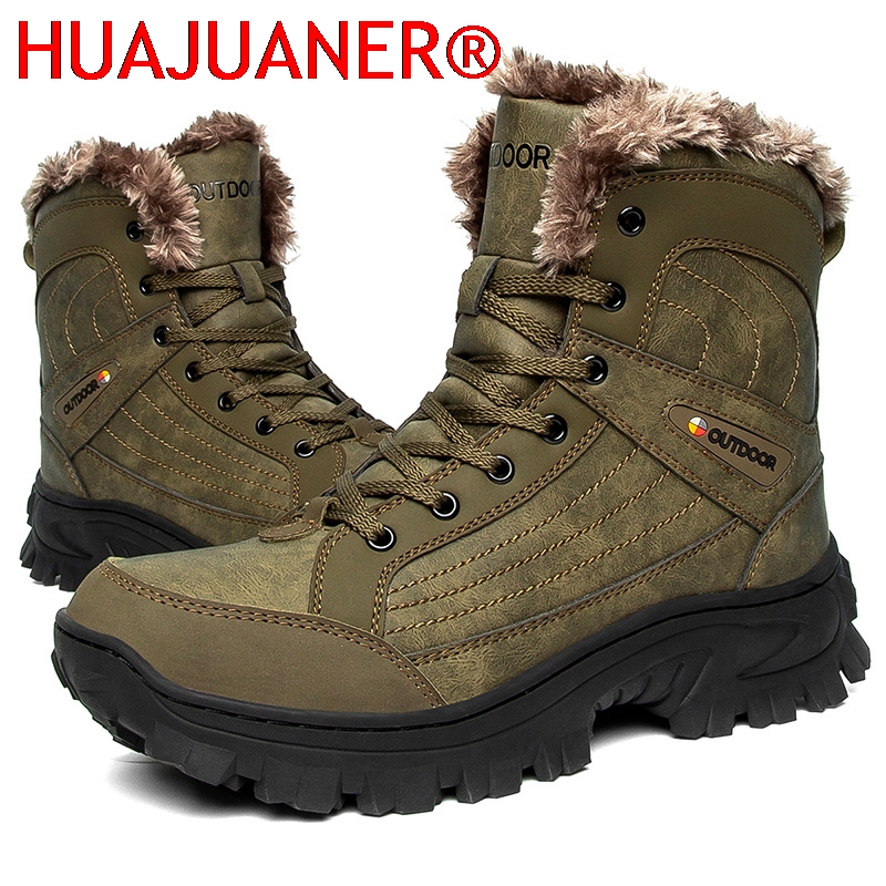 Men Winter Snow Boots Platform – обзор и цена Sewing Nylon