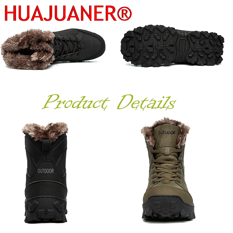 Men Winter Snow Boots Platform – обзор и цена Sewing Nylon